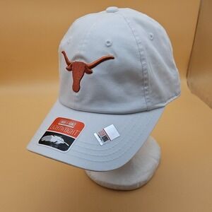 Texas Longhorns Hat Cap American Needle Dad Cap White Lightweight One Size NCAA